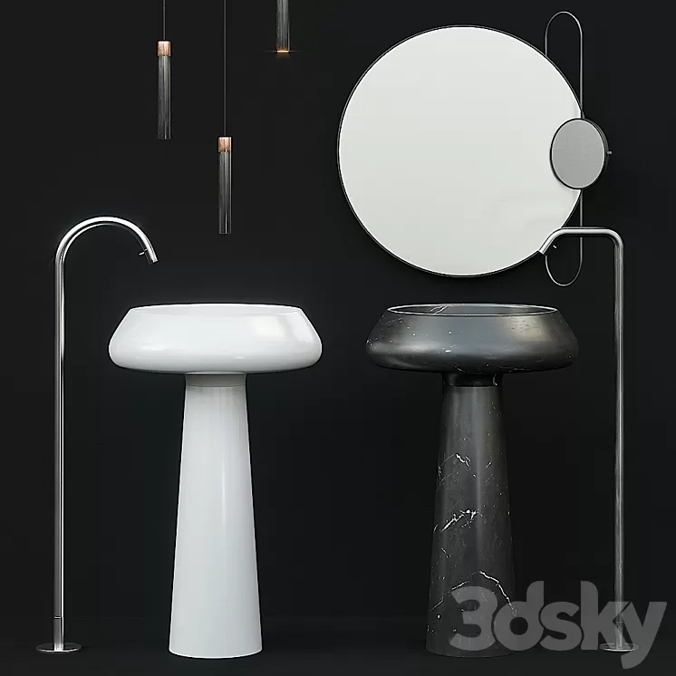 Agape Bjhon 2 Revolving Moon 3D Model