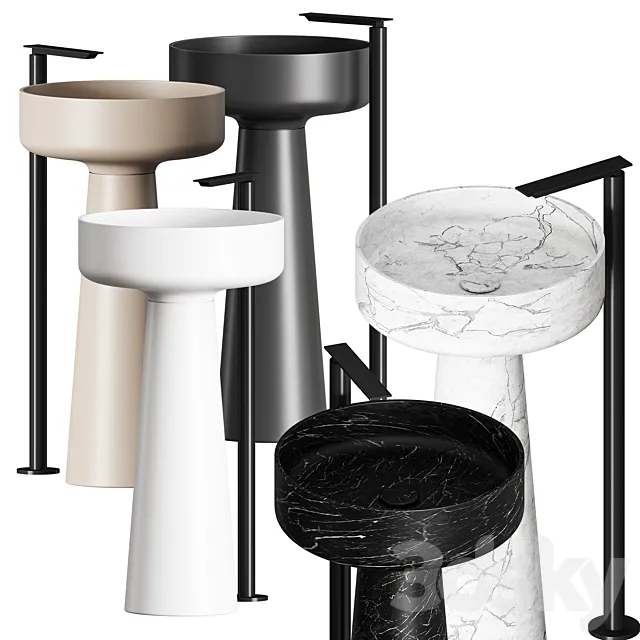 Agape BJHON Washbasin 3DModel Agape BJHON Washbasin 3DModel