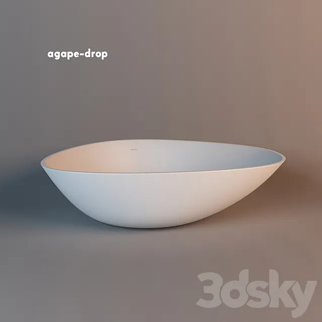 agape-drop 3D Model