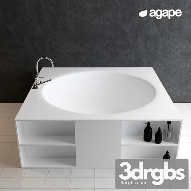 Agape In Out Bathtubs Dornbracht 3D Model Download Agape In Out Bathtubs Dornbracht 3D Model Download