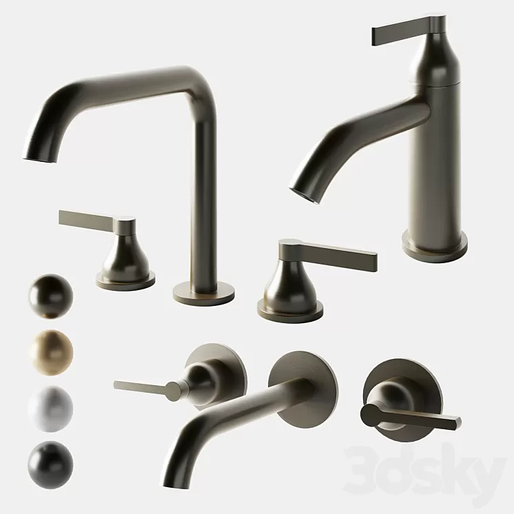 Agape Memory Mix Faucets 3D Model