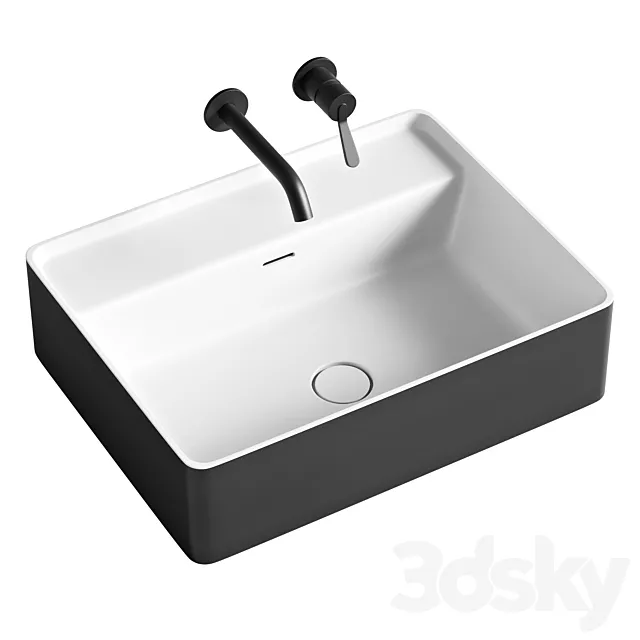 AGAPE washbasin Marsiglia 3D Model AGAPE washbasin Marsiglia 3D Model