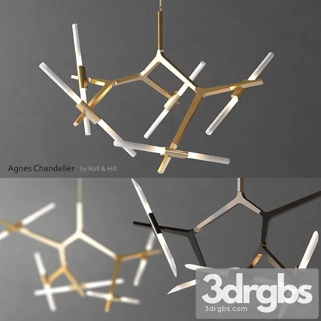 Agnes Chandelier by Roll Hill 3D Model Download Agnes Chandelier by Roll Hill 3D Model Download