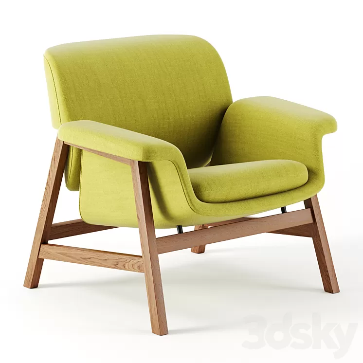 Agnese chair by tacchini 3D Model Agnese chair by tacchini 3D Model