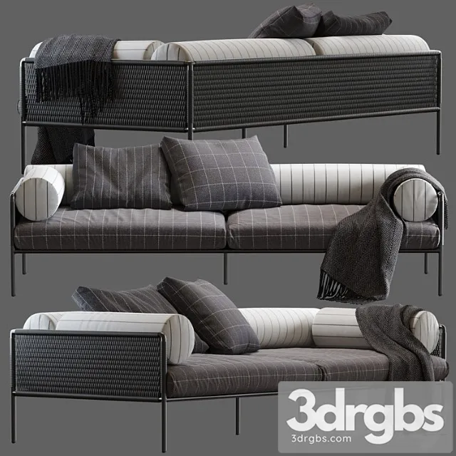 Agra sofa 2 3D Model Download Agra sofa 2 3D Model Download