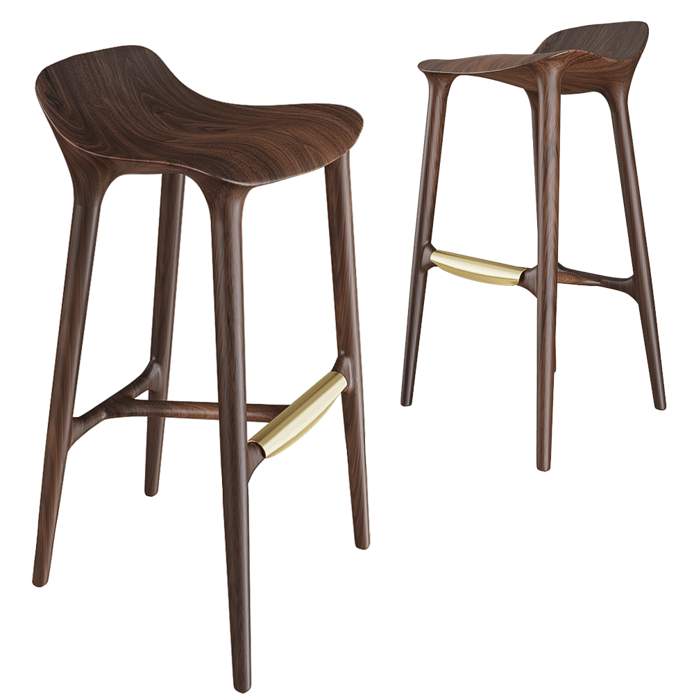 Agrippa – Bar stool Morgan 3D Model