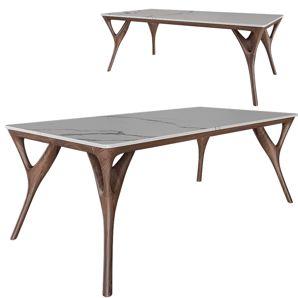 Agrippa – Dining table Nadia 3D Model Agrippa – Dining table Nadia 3D Model