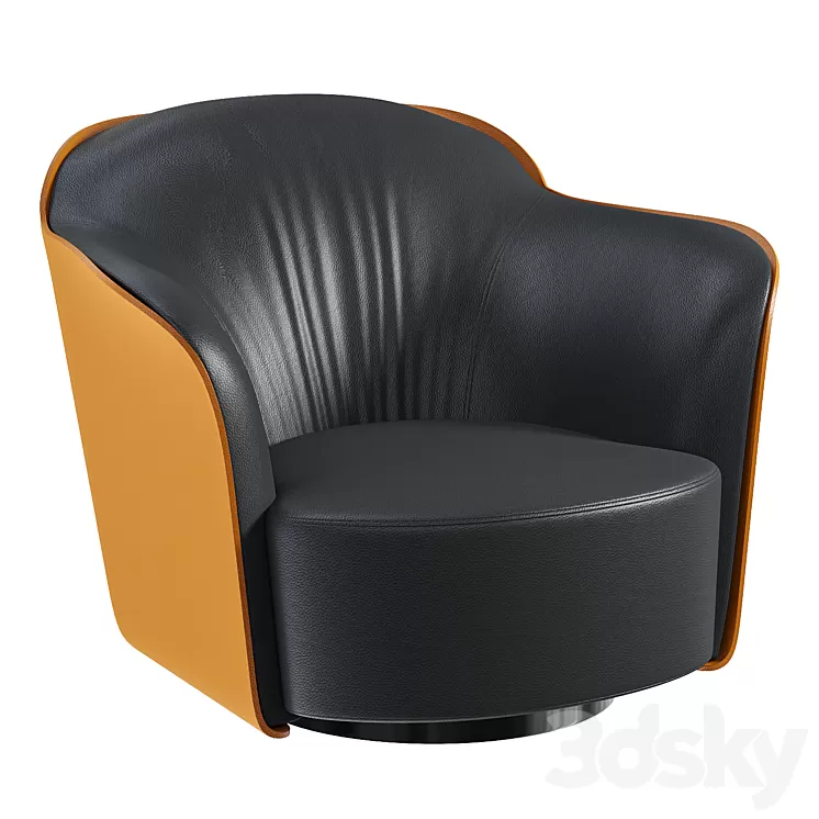Aida Armchair 3D Model Free Download