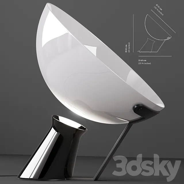 Aida by Angelo Mangiarotti 3DModel Aida by Angelo Mangiarotti 3DModel