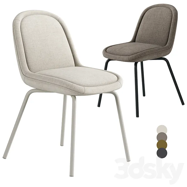 Aimin chair. Kave Home 3D Model Aimin chair. Kave Home 3D Model