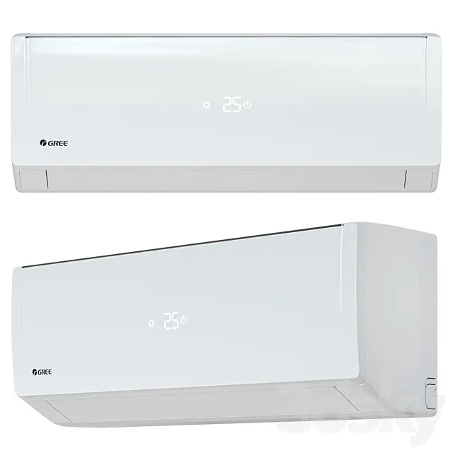 Air conditioner GREE 3D Model
