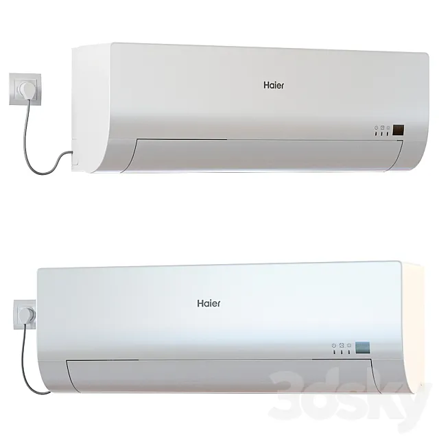 Air Conditioner Haier 3D Model