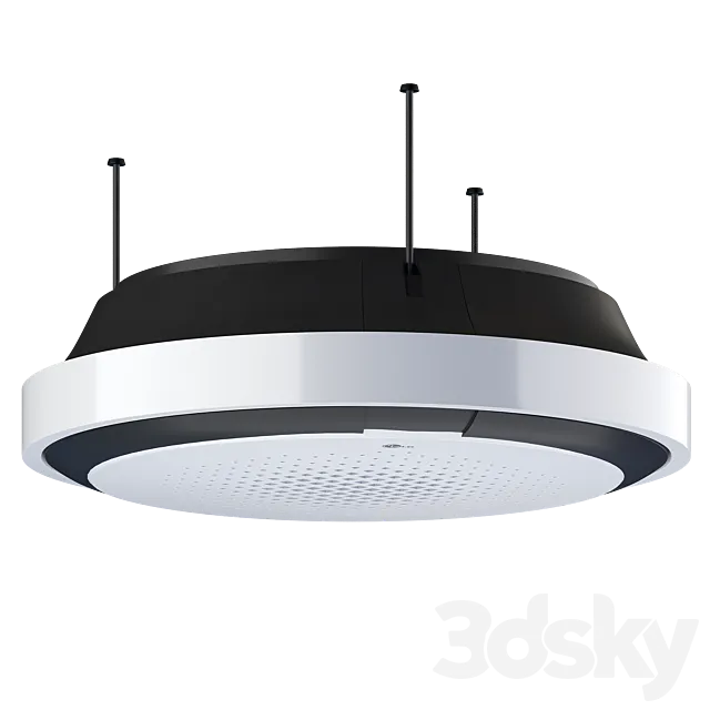 Air conditioner LG Electronics Round cassette 3D Model