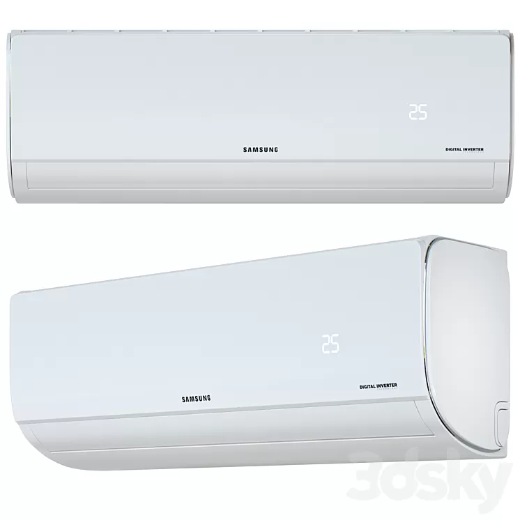 Air conditioner Samsung AR09TXHQASINUA 3D Model