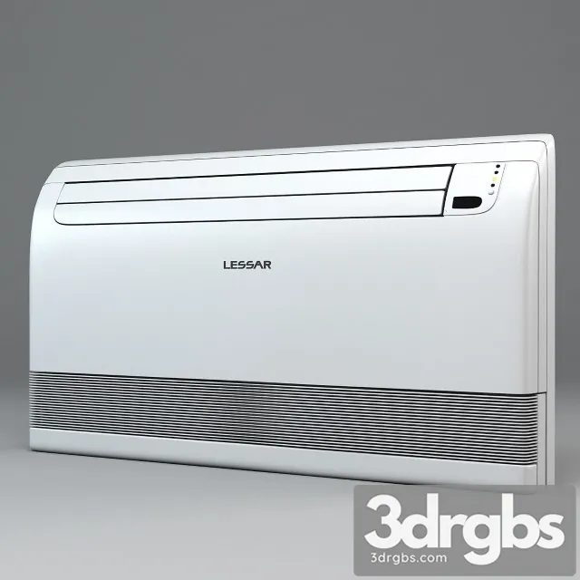 Air Conditioning Lessar Wall Mounted 3D Model Download