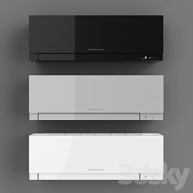 Air conditioning Mitsubishi 3D Model