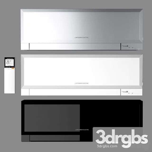 Air Conditioning Mitsubishi Electric Msz 3D Model Download