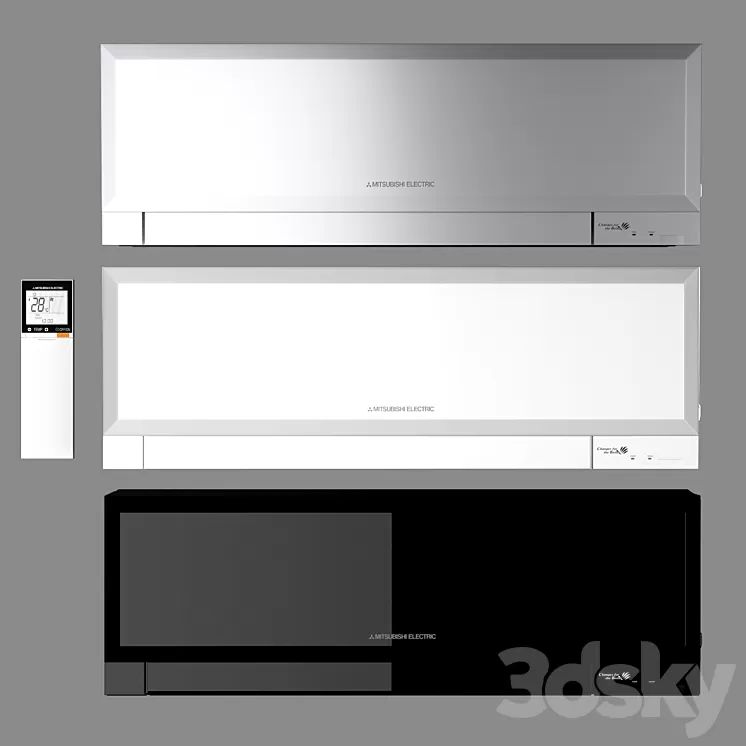 air conditioning Mitsubishi_Electric_MSZ 3D Model