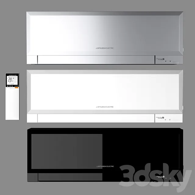 air conditioning Mitsubishi_Electric_MSZ 3DModel