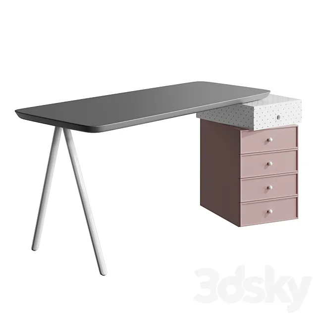 AIR KOZA HOME DESK 3DModel AIR KOZA HOME DESK 3DModel