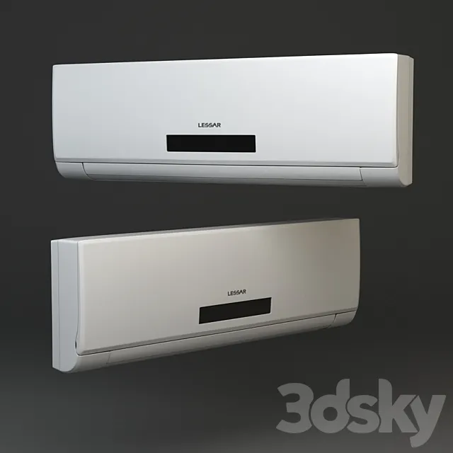 Air LESSAR (wall-mounted) 3DModel