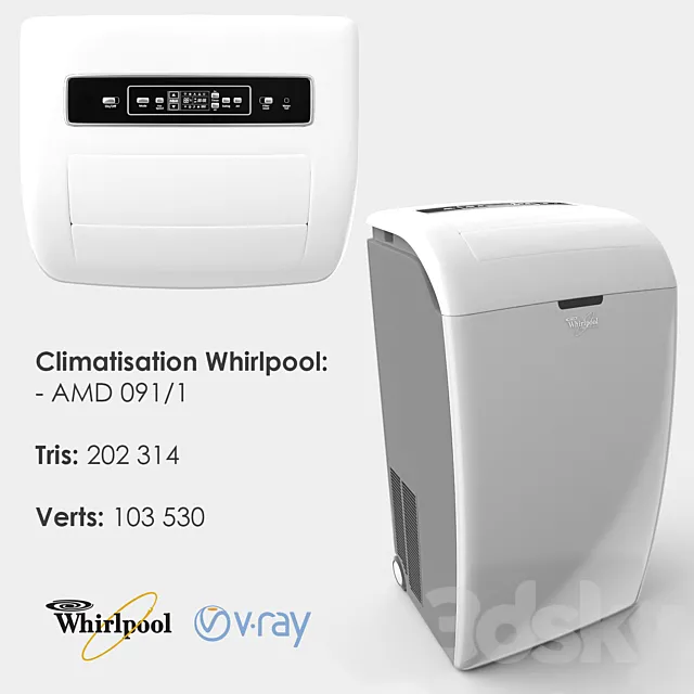 Air Whirlpool – AMD 091_1 3DModel