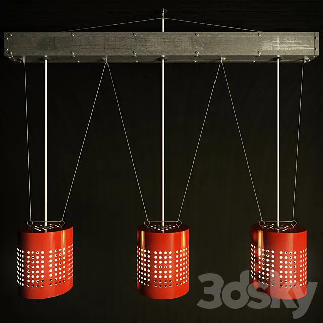 Airfoil 3L light in an aerodynamic style 3DModel Airfoil 3L light in an aerodynamic style 3DModel