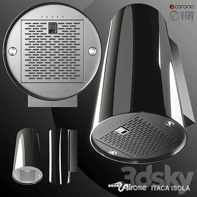 Airone ITACA ISOLA hood 3DModel