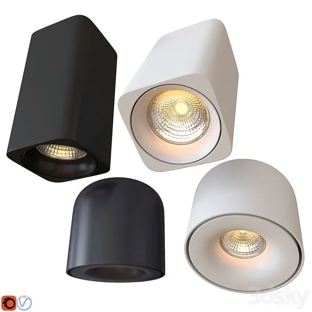 Aisilan Spot Light Ceiling. Set 3D Model