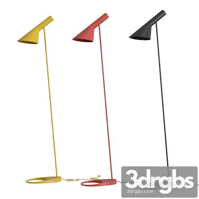 AJ Floor Lamp 3D Model Download