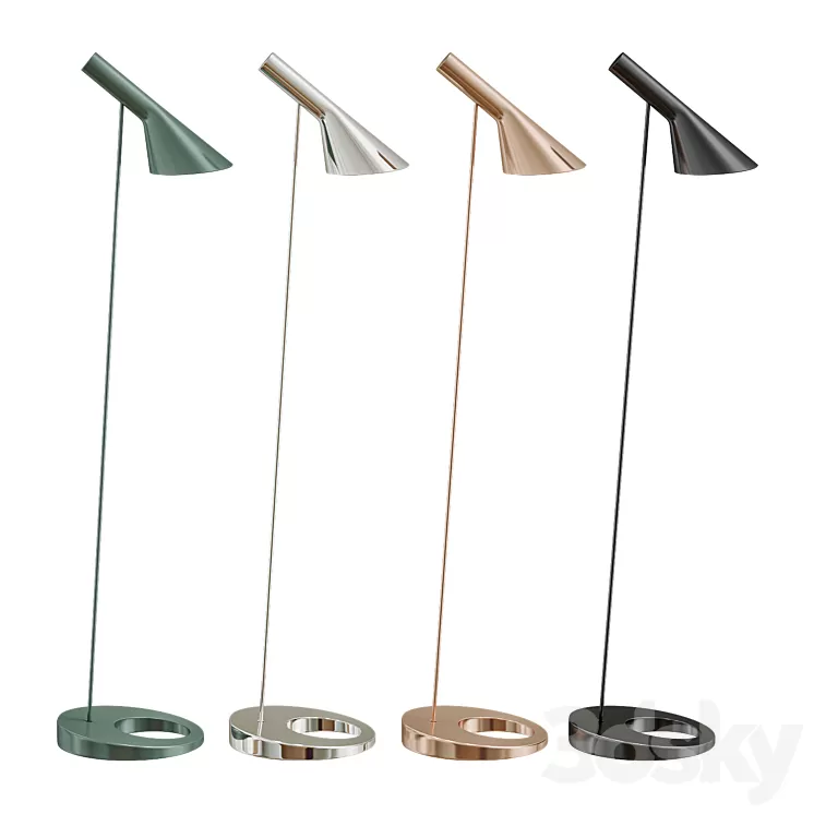 AJ Floor Lamp 3D Model