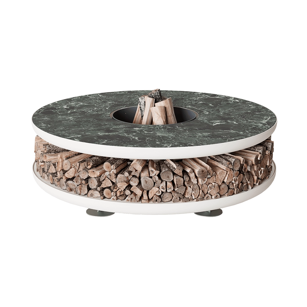 Ak47 Design – Outdoor wood-burning fireplace Moon plus 3D Model