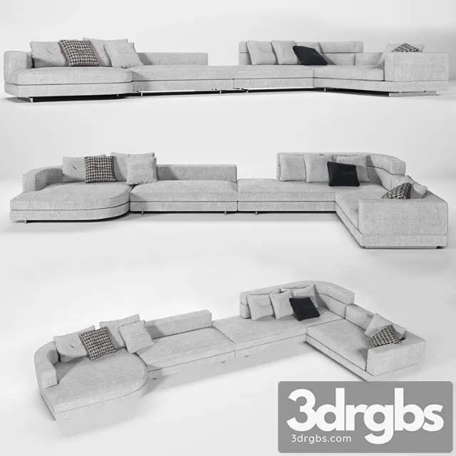 Akexander Sofa 3D Model Download Akexander Sofa 3D Model Download