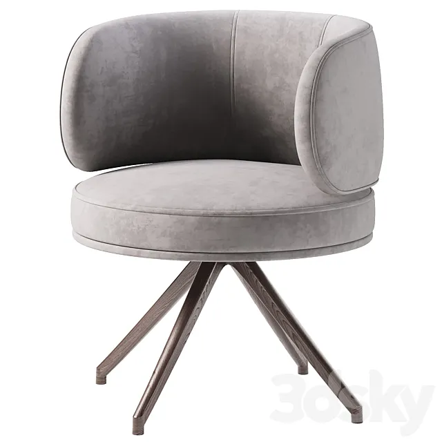 Akiko chair 3D Model Akiko chair 3D Model