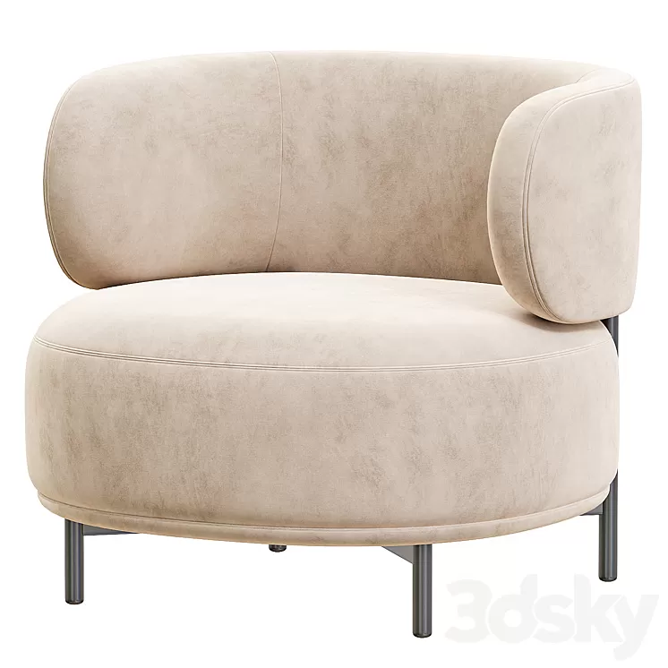 AKIKO LOUNGE 3D Model Free Download