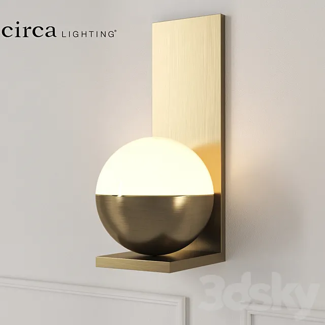 Akova Wall Sconce by Circa Lighting 3DModel