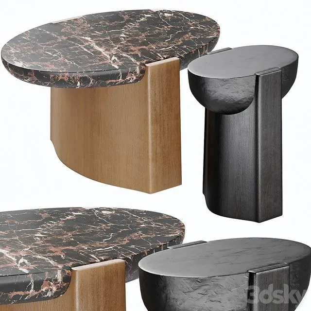 AKRA low Table 3D Model AKRA low Table 3D Model