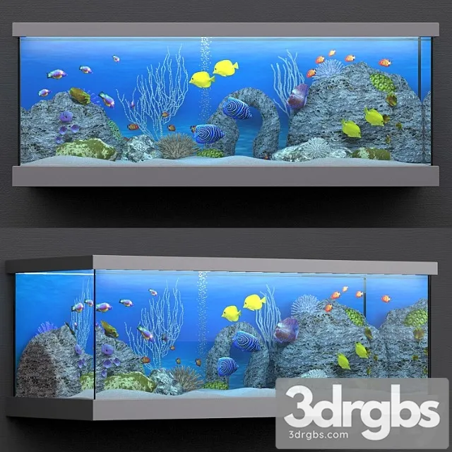 Akvarium 3D Model Download
