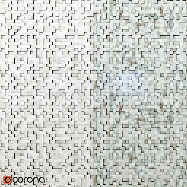 ALABASTRI DI REX DECORO MOSAICO 3D 3D Model ALABASTRI DI REX DECORO MOSAICO 3D 3D Model