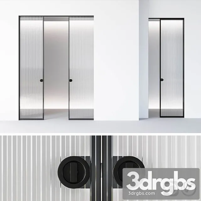 Aladin Pocket Mono Door by Glas Italia 3D Model Download