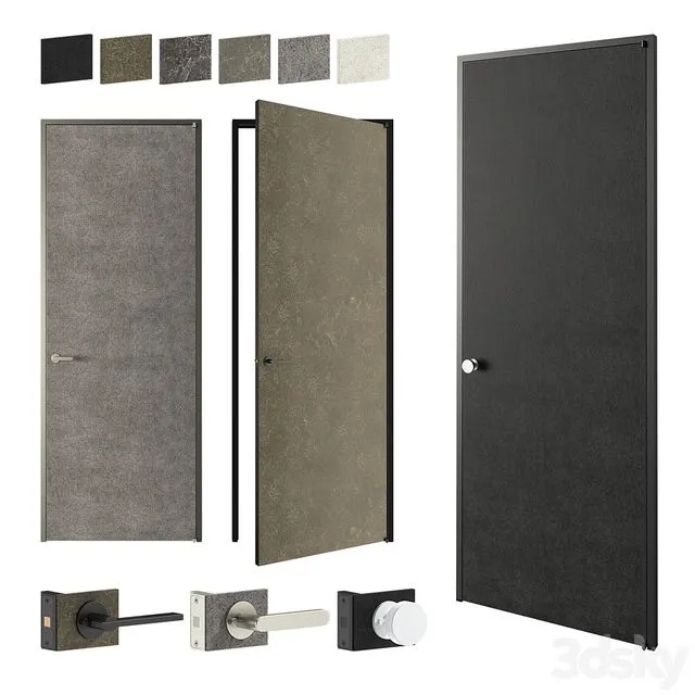 Aladin Swing Plain 04 by Glas Italia 3D Model