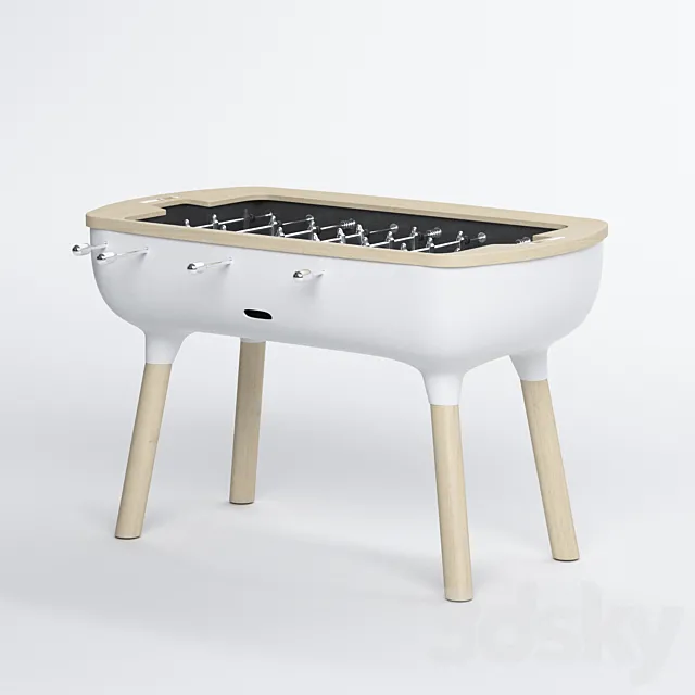 Alain Gilles – Foosball Table 3D Model
