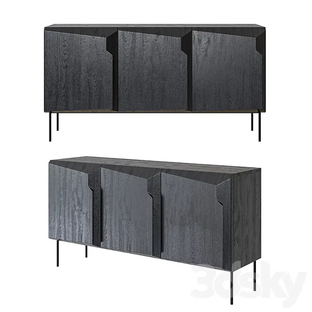 Alain Van Havre Stairs Sideboard 3DModel Alain Van Havre Stairs Sideboard 3DModel