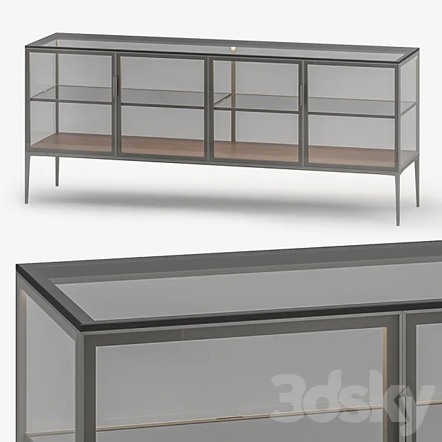 Alambra Case sideboard 2 Rimadesio 3D Model Alambra Case sideboard 2 Rimadesio 3D Model