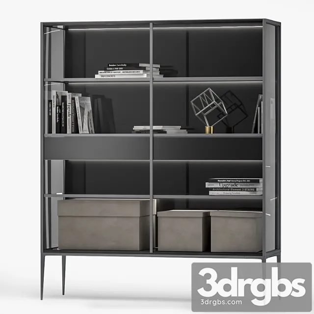 Alambra libreria rimadesio w (w) 1308mm 2 3D Model Download Alambra libreria rimadesio w (w) 1308mm 2 3D Model Download