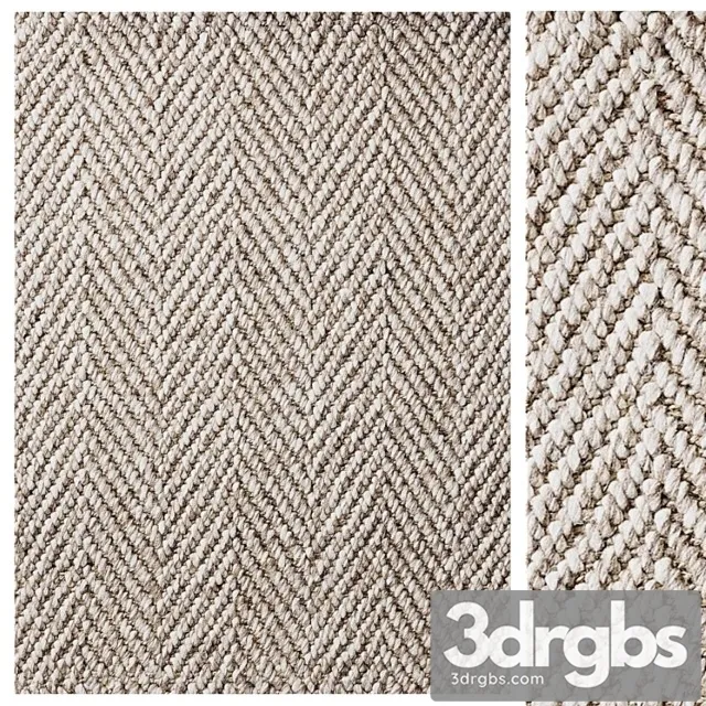 Alannis Herringbone Wool Hemp Rug Alannis Herringbone Wool Hemp Rug