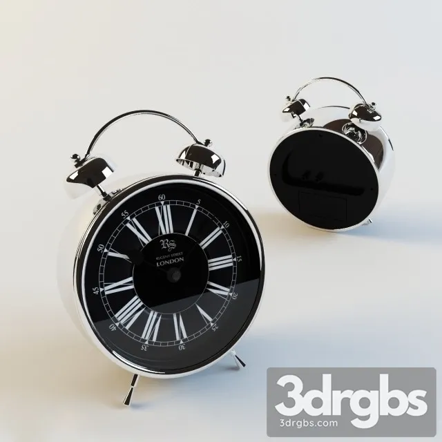 Alarm Clock 02 3D Model Download