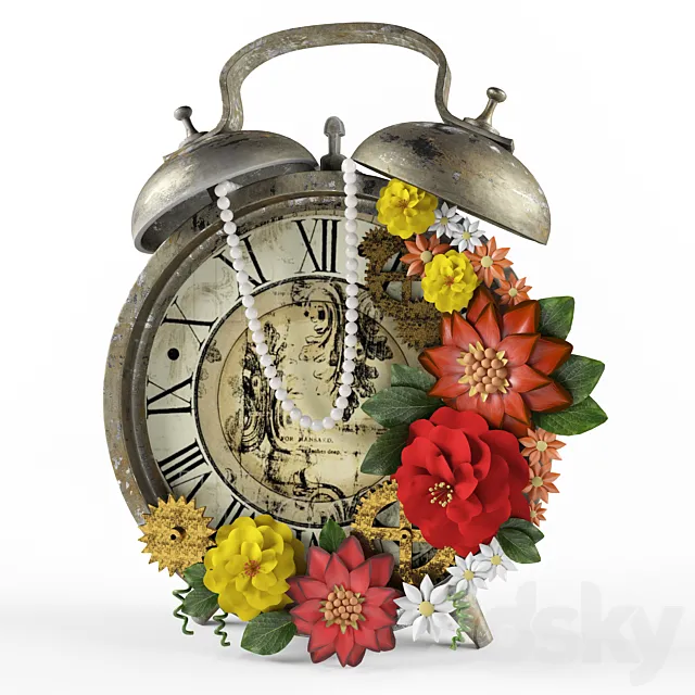 Alarm clock 3D Model Alarm clock 3D Model