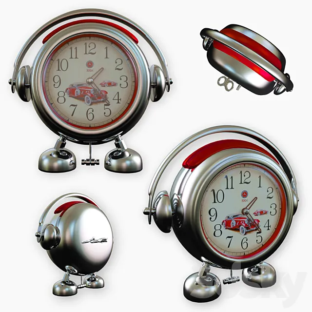 Alarm clock 3D Model Alarm clock 3D Model