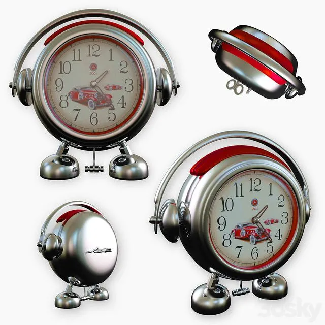 Alarm clock 3D Model